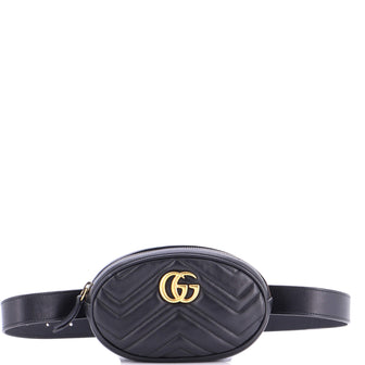 Gucci GG Marmont Belt Bag Matelasse Leather