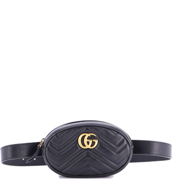 Gucci GG Marmont Belt Bag Matelasse Leather