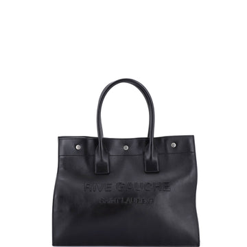 Saint Laurent Rive Gauche Shopper Tote Leather Small