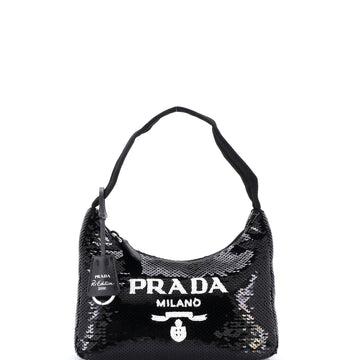 Prada Re-Edition 2000 Hobo Sequins Mini