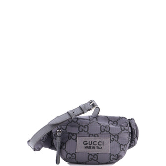 Gucci Ripstop Belt Bag GG Nylon and Leather