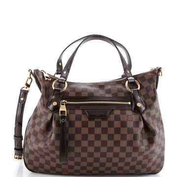 Louis Vuitton Evora Handbag Damier MM