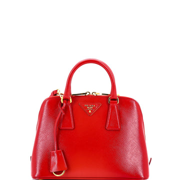 Prada Promenade Bag Vernice Saffiano Leather Small