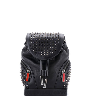 Christian Louboutin Explorafunk Backpack Spiked Leather Small