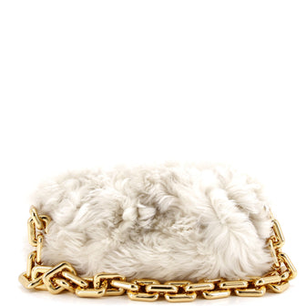 Bottega Veneta The Chain Pouch Shearling