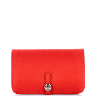 Hermes Dogon Duo Combined Wallet Leather