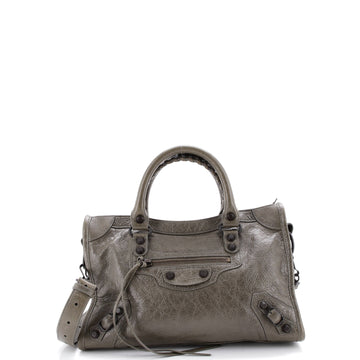 Balenciaga City Classic Studs Bag Leather Small