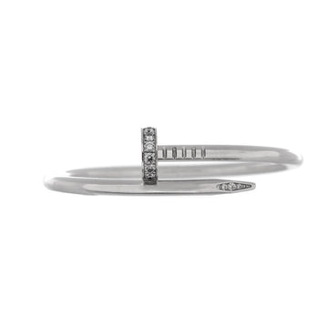 Cartier Juste un Clou Bracelet 18K White Gold with Diamonds Classic