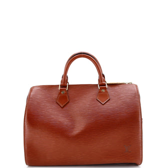 Louis Vuitton Speedy Handbag Epi Leather 30