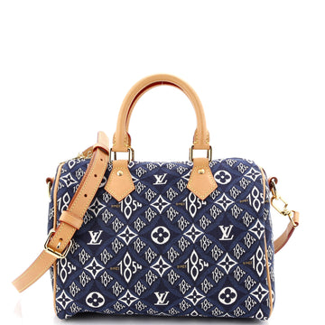 Louis Vuitton Speedy Bandouliere Bag Limited Edition Since 1854 Monogram Jacquard 25
