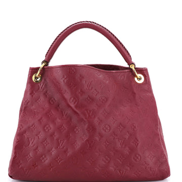 Louis Vuitton Artsy Handbag Monogram Empreinte Leather MM