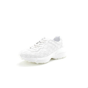 Gucci Rhyton Sneakers GG Coated Canvas
