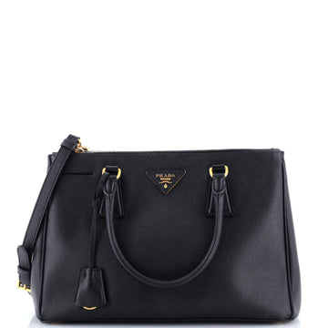 Prada Galleria Double Zip Tote Saffiano Leather Medium