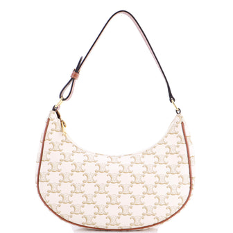 Celine Ava Bag Triomphe Coated Canvas