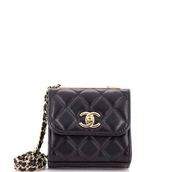 Chanel Trendy CC Clutch with Chain Quilted Lambskin Small