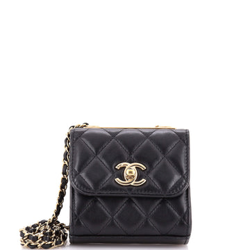 Chanel Trendy CC Clutch with Chain Quilted Lambskin Small