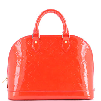 Louis Vuitton Alma Handbag Monogram Vernis PM