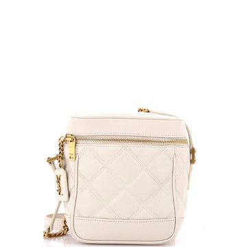 Saint Laurent 80's Vanity Bag Quilted Leather