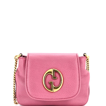 Gucci 1973 Chain Shoulder Bag Leather Small