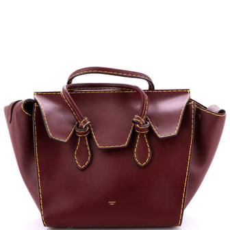 Celine Tie Knot Tote Smooth Leather Small