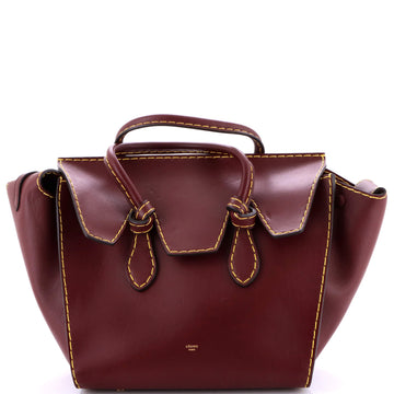 Celine Tie Knot Tote Smooth Leather Small