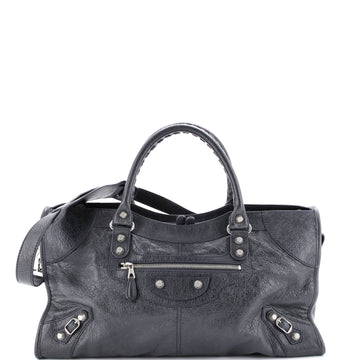 Balenciaga City Giant Studs Bag Leather Medium