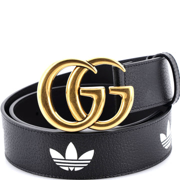 Gucci x adidas GG Marmont Belt Printed Leather