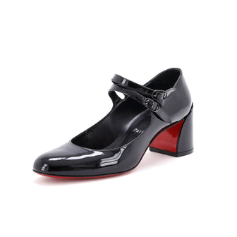 Christian Louboutin Women's Miss Jane Mary Jane Pumps Patent 55