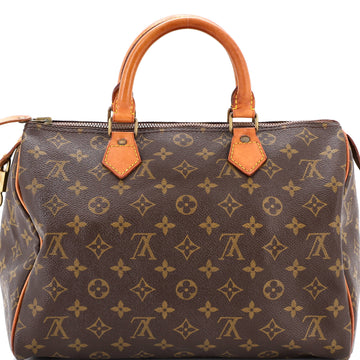 Louis Vuitton Speedy Handbag Monogram Canvas 35