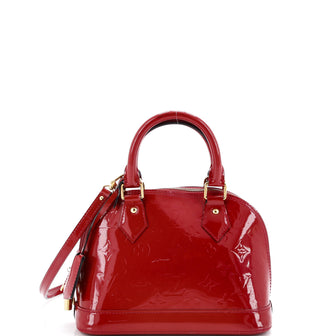 Louis Vuitton Alma Handbag Monogram Vernis BB