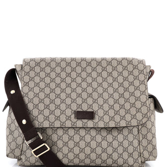 Gucci Diaper Bag GG Coated Canvas