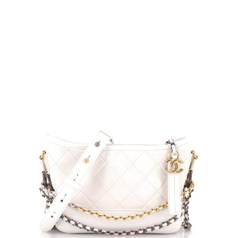 Chanel Gabrielle Hobo Quilted Aged Calfskin Small