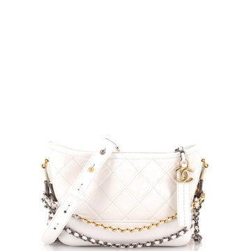 Chanel Gabrielle Hobo Quilted Aged Calfskin Small