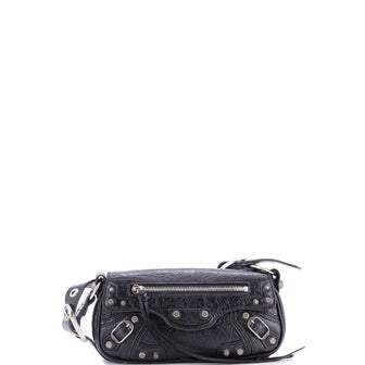 Balenciaga Le Cagole Giant Studs Sling Bag Leather XS