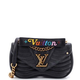 Louis Vuitton New Wave Chain Bag Quilted Leather MM