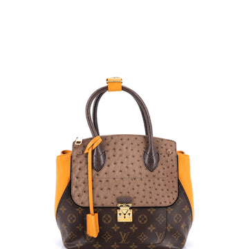 Louis Vuitton Majestueux Tote Monogram Canvas and Exotics PM