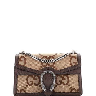 Gucci Dionysus Bag Jumbo GG Canvas Small