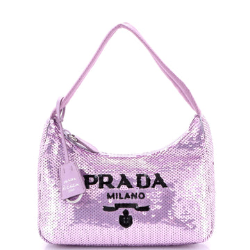 Prada Re-Edition 2000 Hobo Sequins Mini