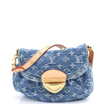 Louis Vuitton Sunset Handbag LV Remix Monogram Denim