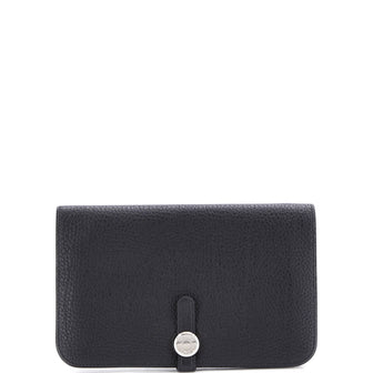 Hermes Dogon Duo Combined Wallet Leather