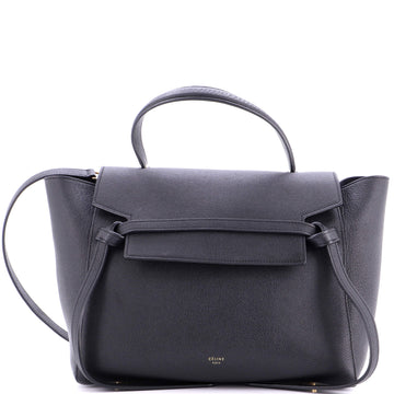 Celine Belt Bag Textured Leather Mini