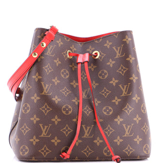 Louis Vuitton NeoNoe Handbag Monogram Canvas with Leather MM