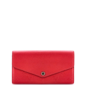 Louis Vuitton Sarah Tuileries Wallet Monogram Canvas and Leather