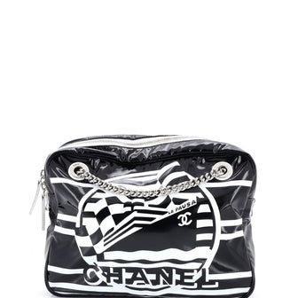 Chanel La Pausa Bay Camera Case Bag Printed Vinyl Small