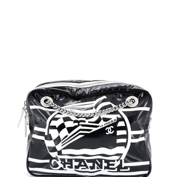 Chanel La Pausa Bay Camera Case Bag Printed Vinyl Small