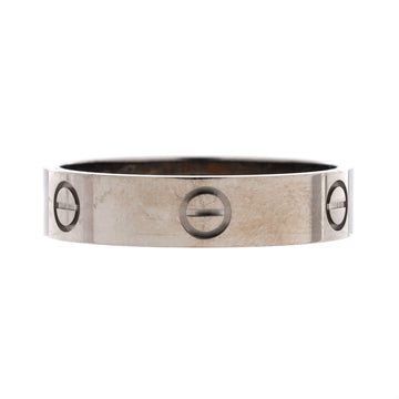 Cartier Love Band Ring 18K White Gold