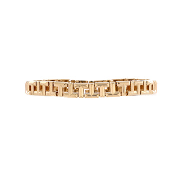 Tiffany & Co. T True Bracelet 18K Yellow Gold Narrow