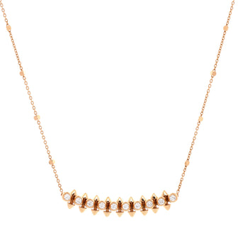 Cartier Clash de Cartier Pendant Necklace 18K Rose Gold with Diamonds
