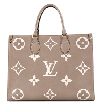 Louis Vuitton OnTheGo Tote Bicolor Monogram Empreinte Giant MM