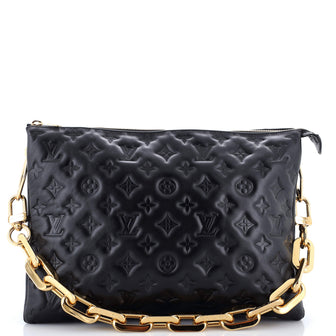 Louis Vuitton Coussin Bag Monogram Embossed Lambskin MM